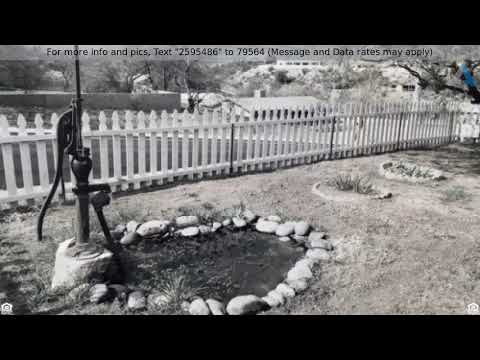 Priced at $244,900 - 295 N MARIPOSA Drive, Wickenburg, AZ 85390