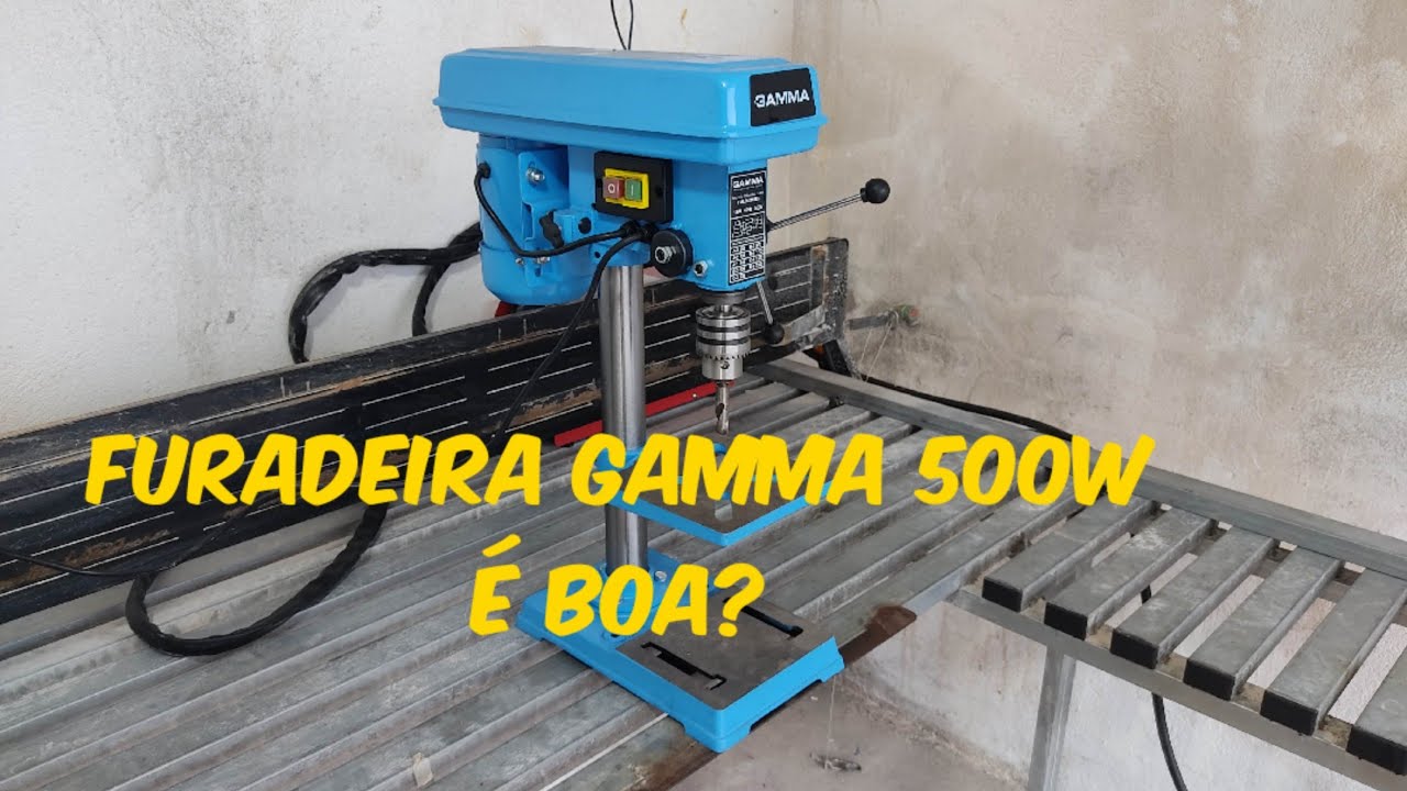 furadeira de bancada Gamma 500w é boa 