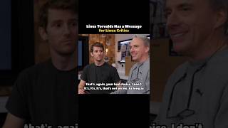 Linus Torvalds Shuts Down Linux Critics #shorts #linux #software #programmer #coding