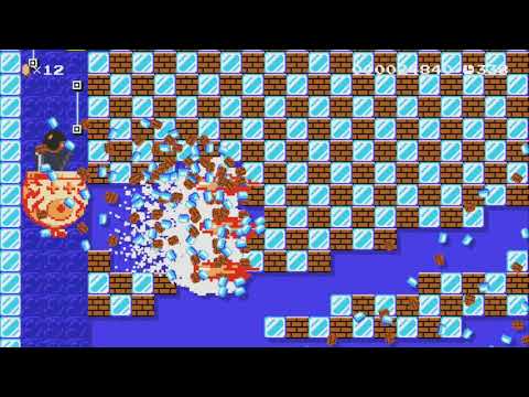 【 ストレス発散砲 】 ♥♡♡♡♡ by まま - SUPER MARIO MAKER - NO COMMENTARY 1bh