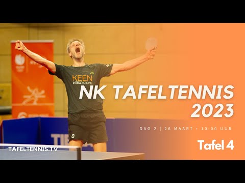 NK Tafeltennis 2023: Finaledag - Tafel 4