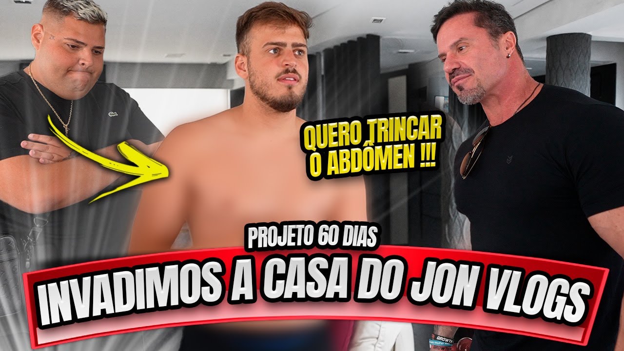 JON VLOGS QUER FAZER UM PROJETO - 60 DIAS PARA TRINCAR O ABDÔMEN