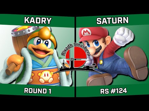 Kadry (Dedede) vs Saturn (Mario) - RS #124