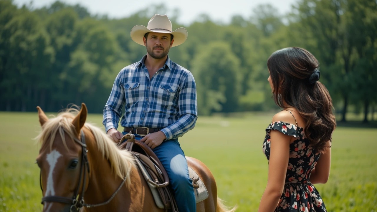 PERDIDA ELA ENTROU NA FAZENDA ERRADA… E CONHECEU O HOMEM QUE MUDOU SEU DESTINO!
