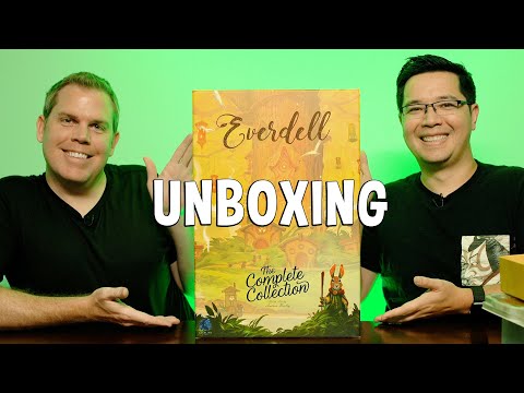 Unboxing Everdell The Complete Collection Board Game