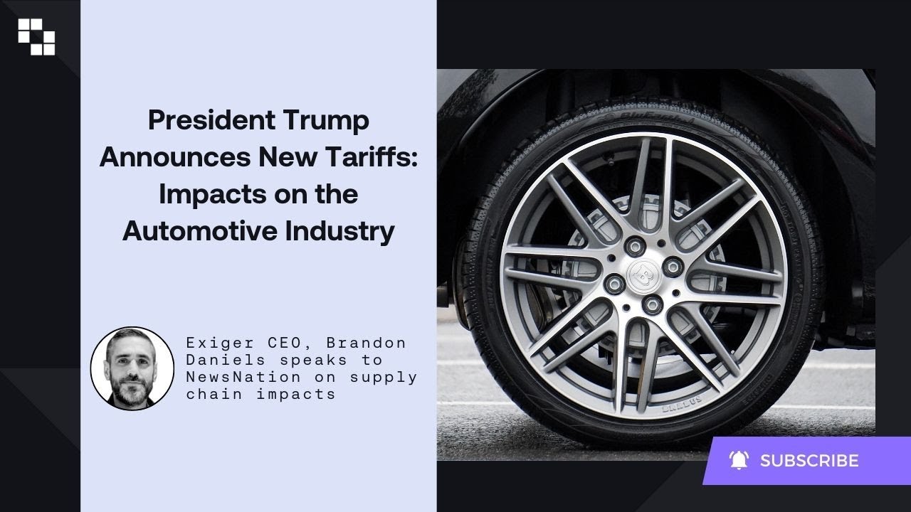 Automotive Supply Chains Tariff Impacts: Brandon Daniels on Trump’s New Tariff Plan