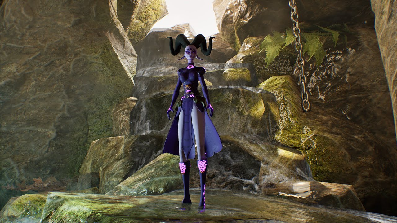 Female Demon Stylized 3D Model
