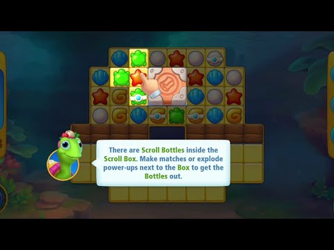 @Fishdom Win Strikes Level 6930 - 6931, Met New Obstacle: Scroll Box