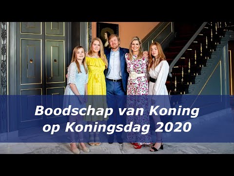 Boodschap van Koning Willem-Alexander op Koningsdag 2020