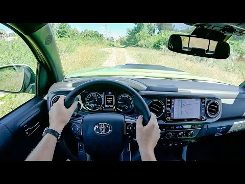 2022 Toyota Tacoma TRD Pro - POV Test Drive (Binaural Audio)