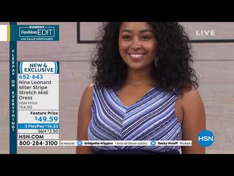 HSN | Sunday Fashion Edit with Callie Northagen 06.09.2019 - 11 AM