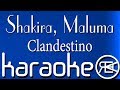 Shakira, Maluma - Clandestino | Karaoke Lyrics Shakira, Maluma - Clandestino | Karaoke Lyrics