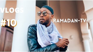 BTS for Ramadan TV (dstv)- interview  Ramadan vlog