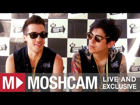 Crown The Empire talk sick shows and sexy rumours (at Vans Warped) | Moshcam