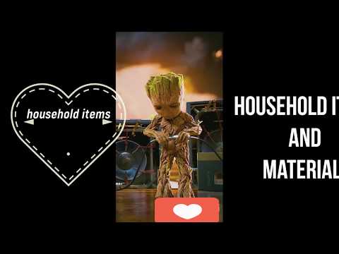 Household items and material