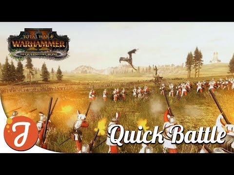 Boris Unleashes The Dakka | The Empire Vs Dark Elves | Total War: Warhammer II