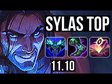 SYLAS vs CAMILLE (TOP) | 10 solo kills, Legendary, 900+ games, 20/3/2 | EUW Diamond | v11.10