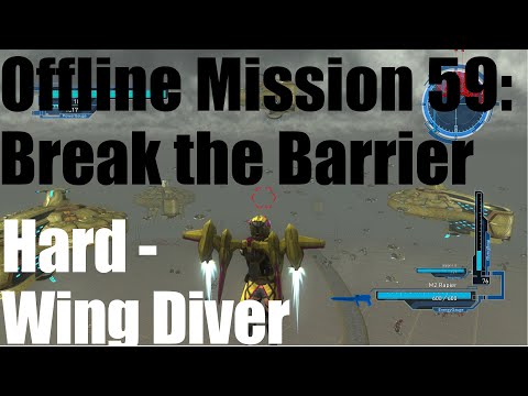 EDF 5: Offline Mission 59: Break the Barrier - Wing Diver / Hard