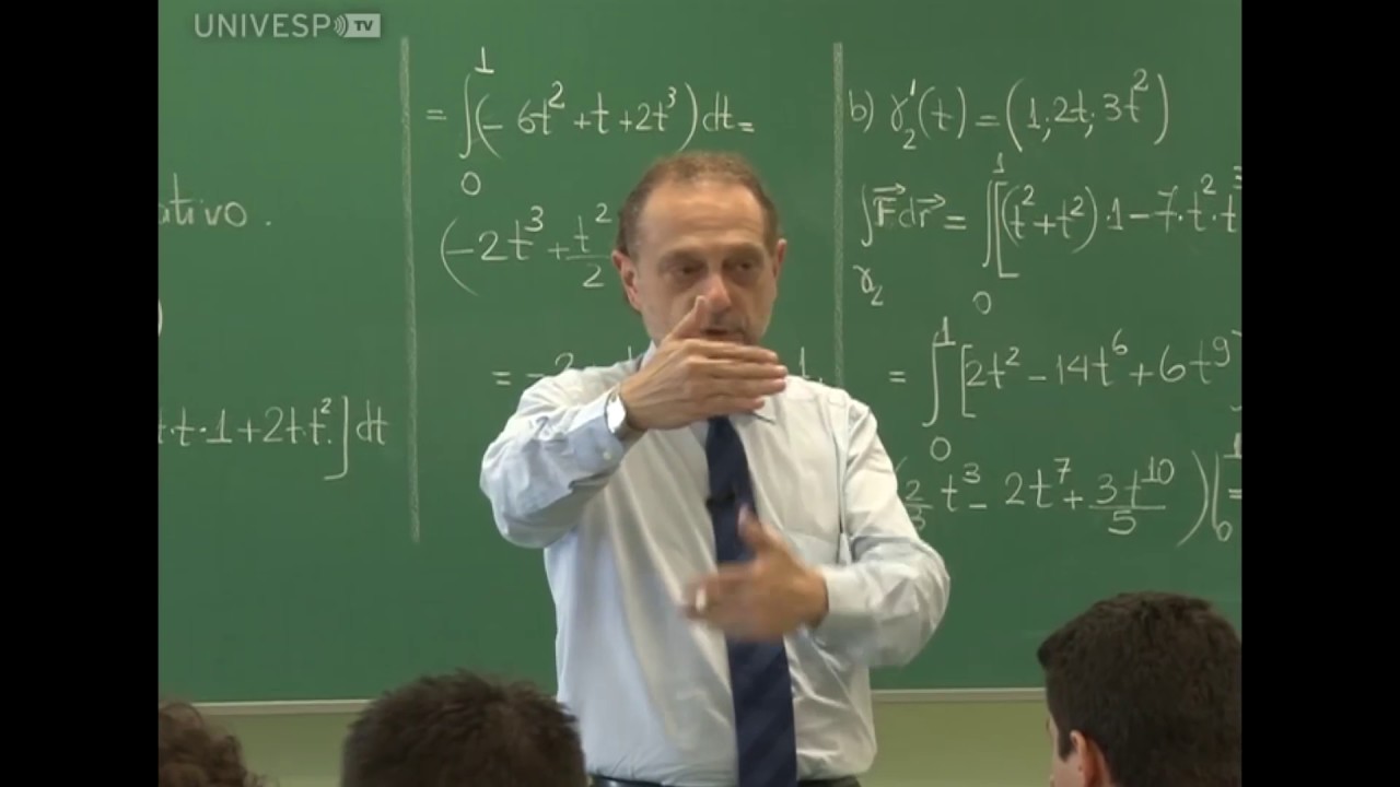 Integral de linha de campos vetoriais (Tópico 9, parte 9)