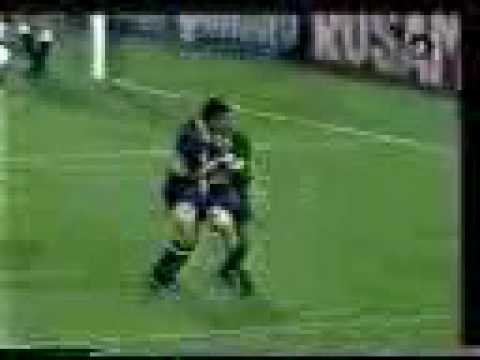 Gol de Martinez a Belgrano (Boca 1-Belgrano 0 28-10-95)