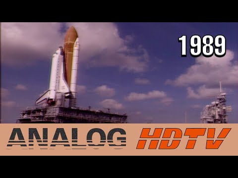 Analog HDTV: Space Shuttle Discovery STS-29 Preparation & Launch [Segments]