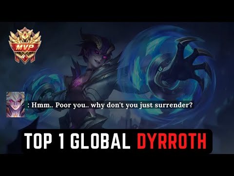 Dyrroth best gameplay - INSANE GAME! | Top 1 Global Dyrroth by afham_lsc*324* | Mobile Legends