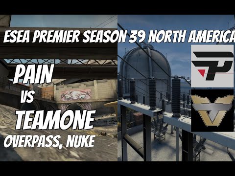 paiN vs TeamOne Highlights / Lower Bracket  at ESEA Premier Season 39 North America