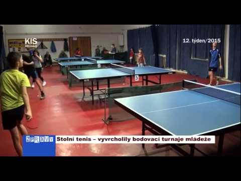 Stolní tenis – vyvrcholily bodovací turnaje mládeže