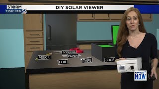 How to make your own solar viewer with meteorologist Caroline Brown