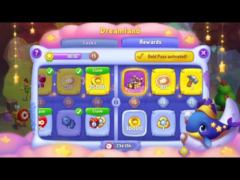 @Fishdom Win Strikes Level 6316 - Super Hard Level 6318, Dreamland Level 14 Unlocked