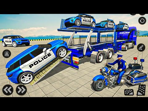 Police Car Cargo Transport Simulator 3D - US Truck Transporter Trailer Driver - Vkgamer