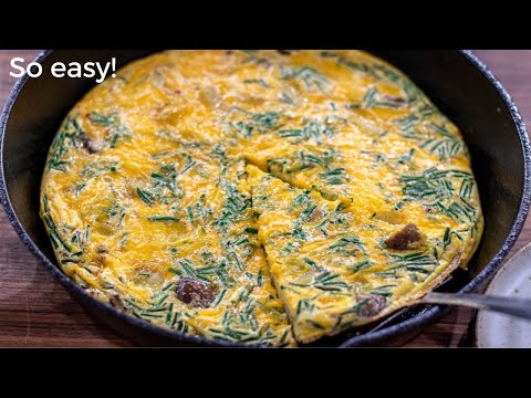 POTATO FRITTATA || The Best Egg and Potato Breakfast || easy recipe