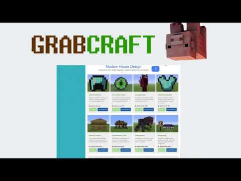 GrabCraft - Trying to find minecraft house building blueprints?