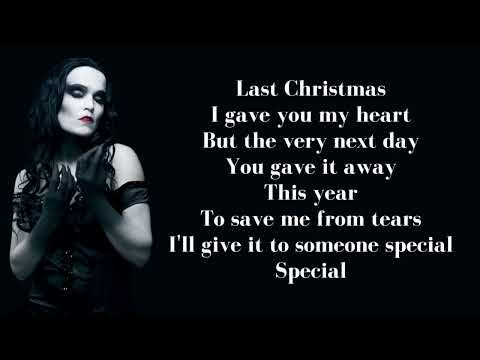 Last Christmas - Tarja - karaoke with lyrics 