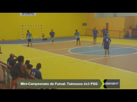 Vitória do Teimosos no Campeonato de Futsal