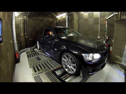 BMW 335D On the Dyno at Motorsport Developments In Blackpool Lancashire
