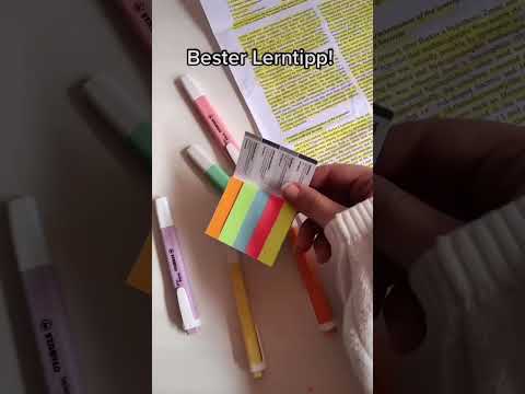 Best learning tip 📄📝💛 Learn correctly for school and university // Highlight texts 📚 #learningtip
