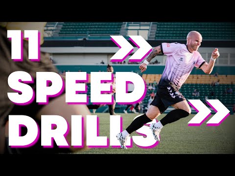 11 Speed and Acceleration Drills for Footballers | Adidas X Speedportal+ FG