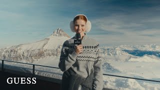 Guess Models' Interview, Glacier 3000 l Gstaad, Switzerland