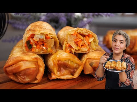 ✔ Vegetable SPRING ROLLS