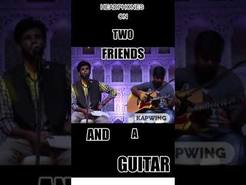 Chookar mere mann ko | Two friends and a guitar | Apoorv Sharma | Shashwat Sharma