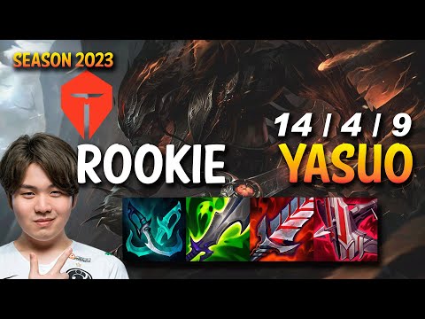 TES Rookie YASUO vs IRELIA Mid - KR Ranked