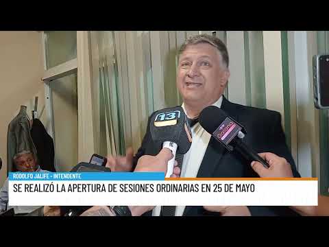 Jalife | 25 de Mayo: “Este año vamos a ir regulando las obras según los ingresos que tengamos”