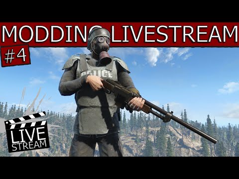 The Commonwealth Responders: Making SWAT Armor! - Fallout 4 Modding Livestream