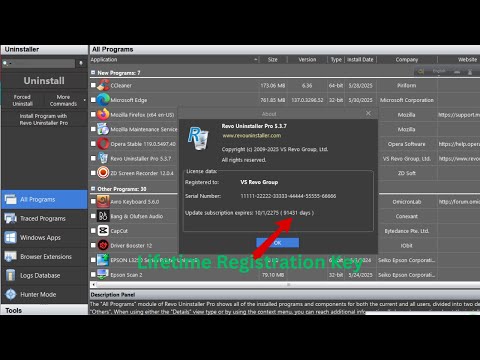 Revo Uninstaller Pro Registration Key | Revo Uninstaller Pro Lifetime | Latest 2025