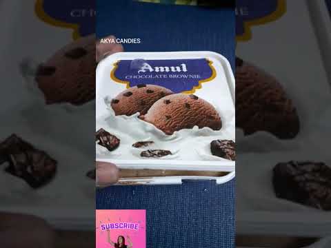 Amul Chocolate Ice Cream 👍💯👍 #shorts #ASMR