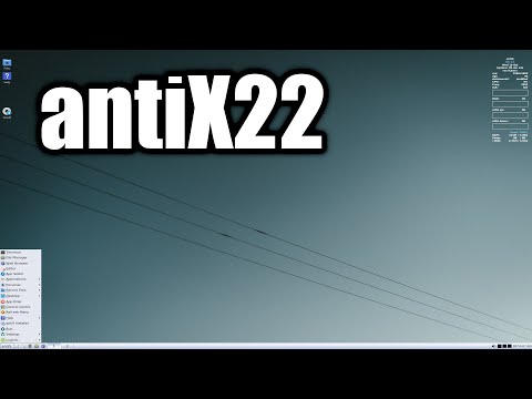 Antix 22 - Installation and Quick Review