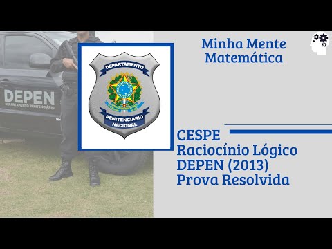 Prova Resolvida: Agente Penitenciário - DEPEN (2013)[Raciocínio Lógico - Negação de Proposição- Q41]