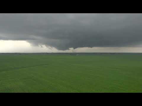 July 14, 2021 Damaging Tornado near Shell Rock, Iowa from Drone
