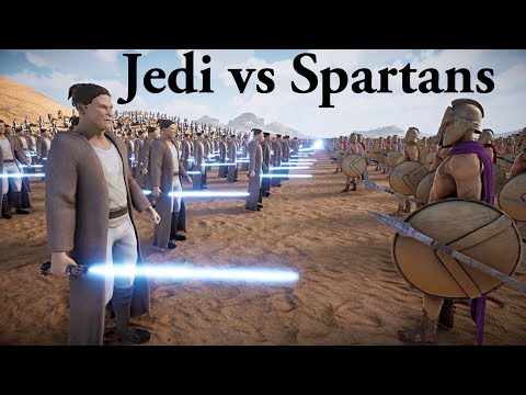 300 Jedi vs 100,000 Spartans - UEBS 2